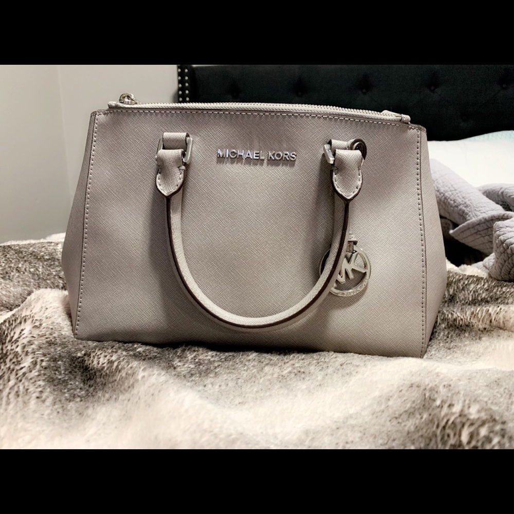 Gray Michael Kors Crossbody